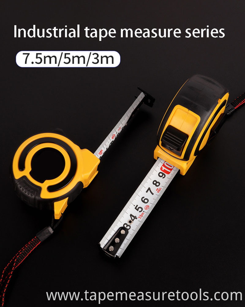 double scale stainless steel measuring tape 3m/5m/7.5m measurement tape with customise logo